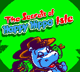 Das Geheimnis der Happy Hippo-Insel (english translation) Title Screen
